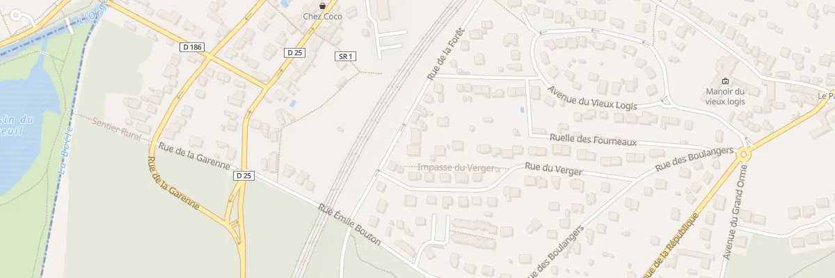 Plan du 13 Rue de la Foret à Villemoisson-sur-Orge