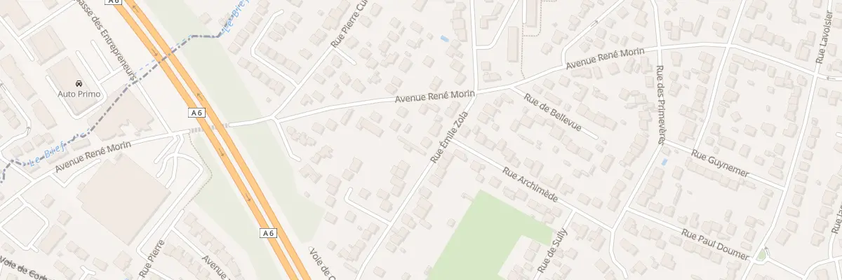 Plan du 46 Rue Emile Zola à Morangis