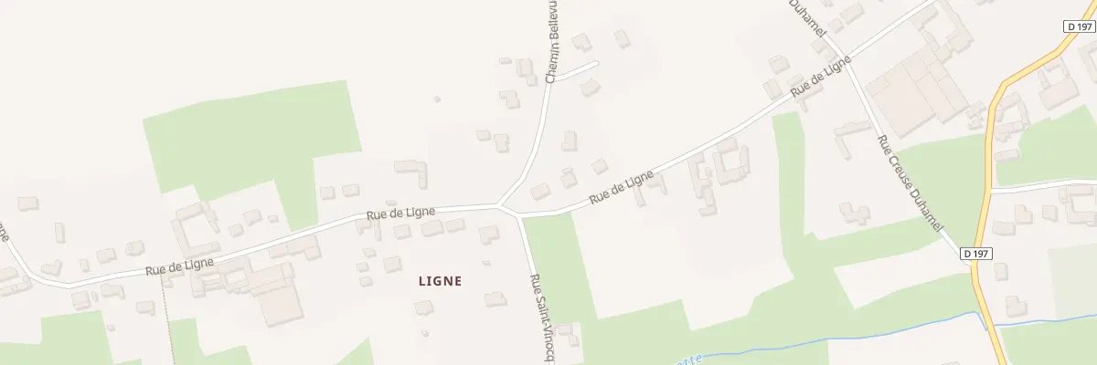 Plan du 8 Che Bellevue à Roquetoire
