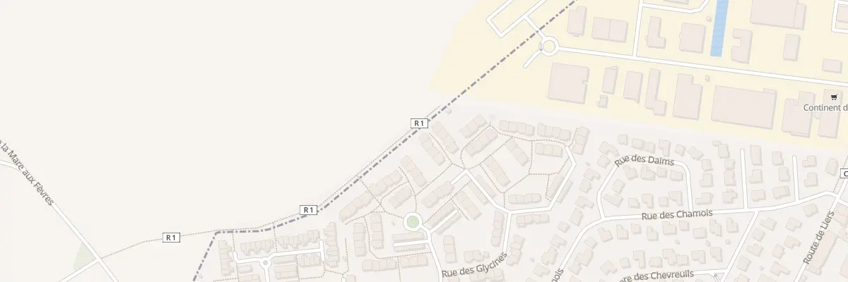 Plan du 10 Rue des Glycines au Plessis-Pâté