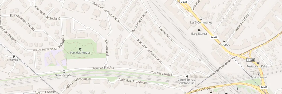 Plan du 17 Rue Camille Flammarion à Deuil-la-Barre