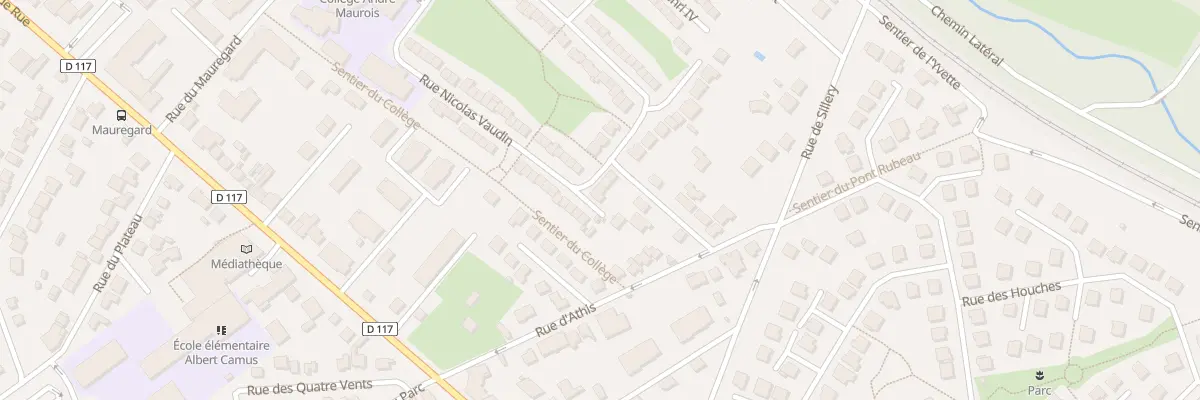 Plan du 50 Rue Nicolas Vaudin à Épinay-sur-Orge