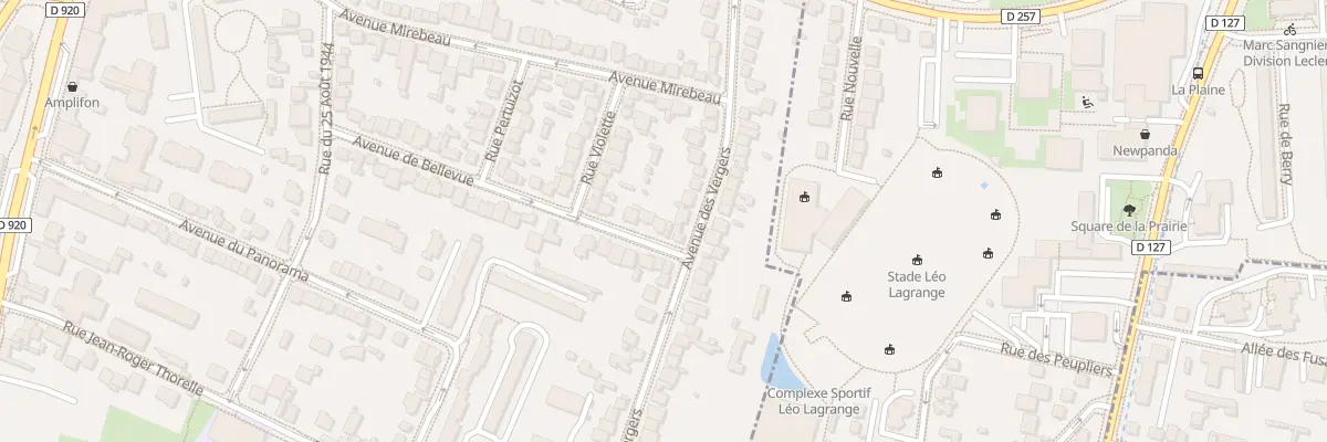 Plan du 43 Av de Bellevue à Bourg-la-Reine
