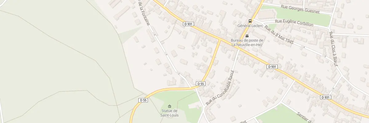 Plan du 3 Rle de la Fontaine à La Neuville-en-Hez