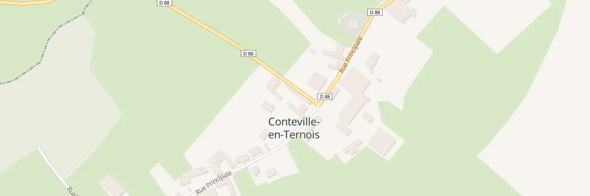 Plan du 40 Rue Principale à Conteville-en-Ternois
