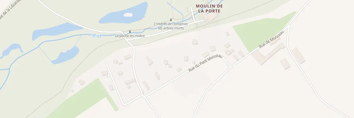 Plan du 3 Rue du Petit Monceau à Estouy