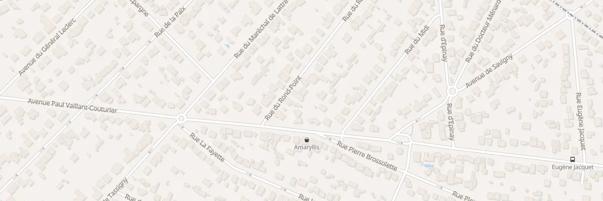 Plan du 6 Rue du Rond Point à Sainte-Geneviève-des-Bois