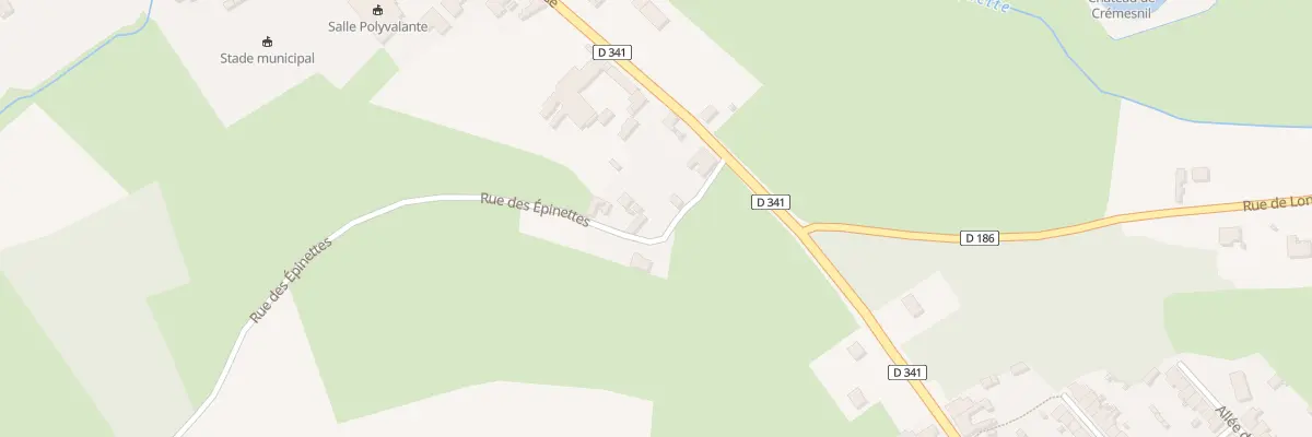 Plan du 440 Rue des Epinettes à Estrée-Blanche