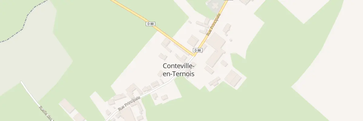 Plan du 42 Rue Principale à Conteville-en-Ternois