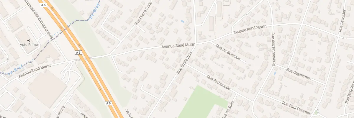 Plan du 44 Rue Emile Zola à Morangis