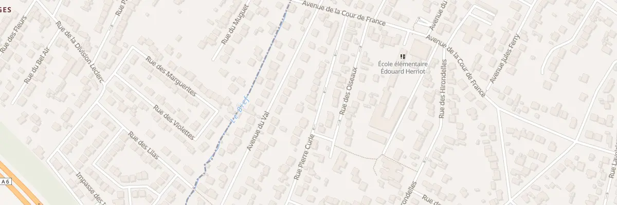 Plan du 26 Rue Pierre Curie à Morangis