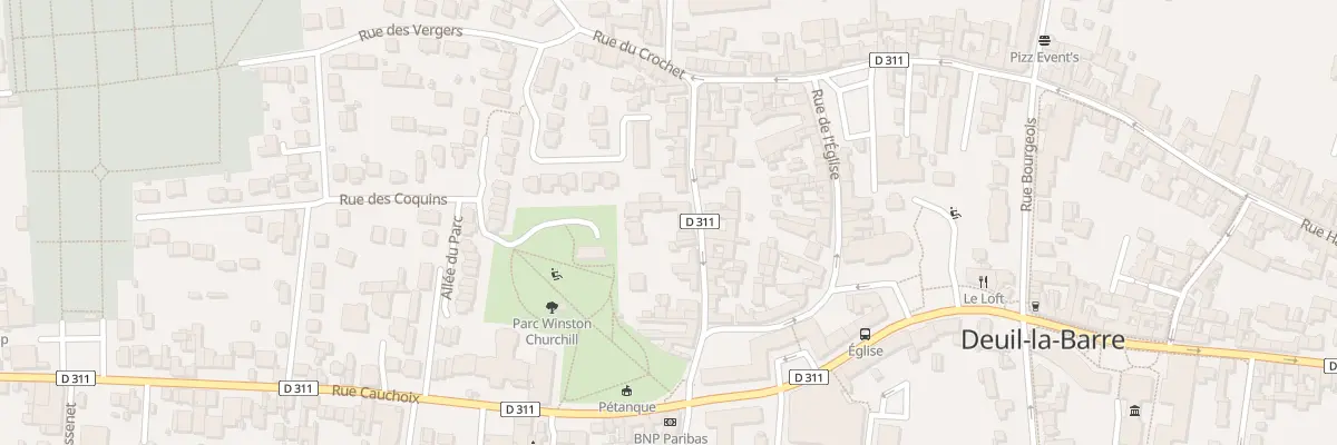 Plan du 11B Rue Anatole France à Deuil-la-Barre