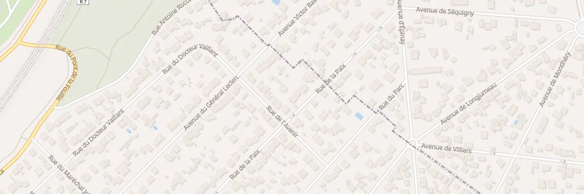 Plan du 123 Rue de la Paix à Sainte-Geneviève-des-Bois