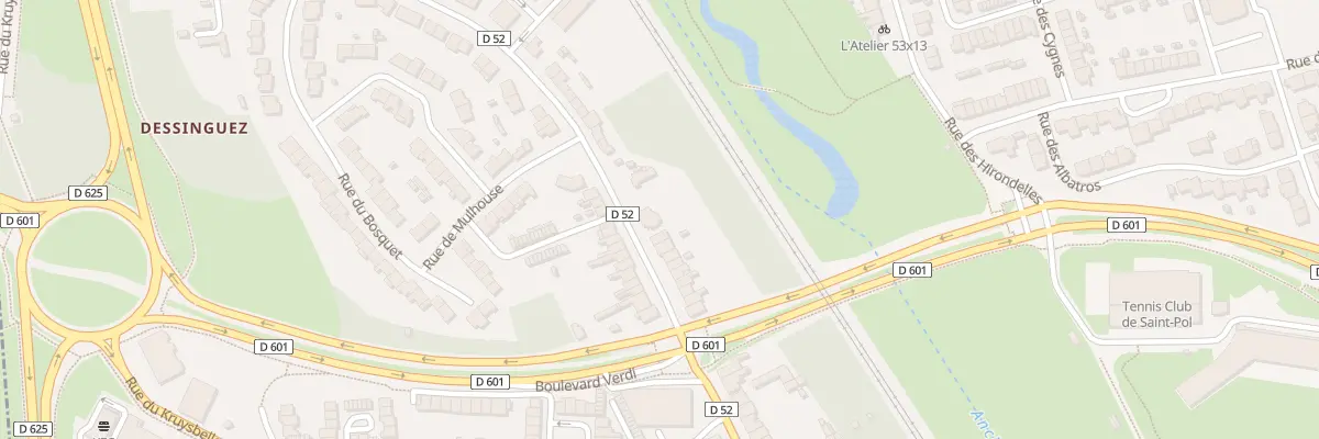 Plan du 520 Rue de Cassel à Dunkerque
