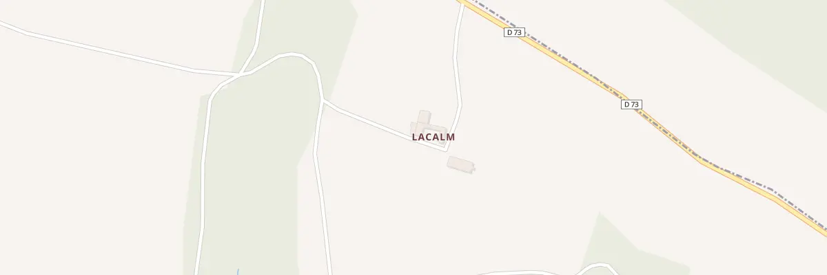 Plan du 176 Lacalm à Villardonnel