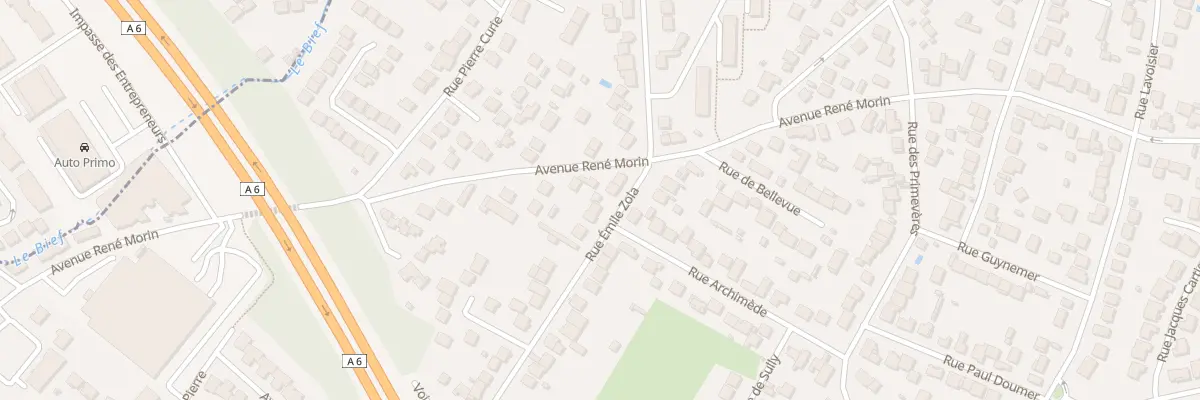 Plan du 40 Rue Emile Zola à Morangis