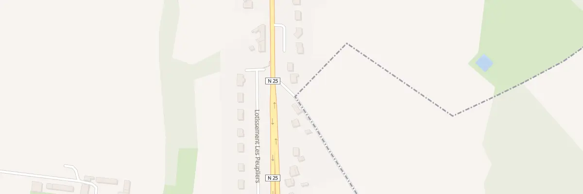Plan du 23 Rte Nationale à La Vicogne