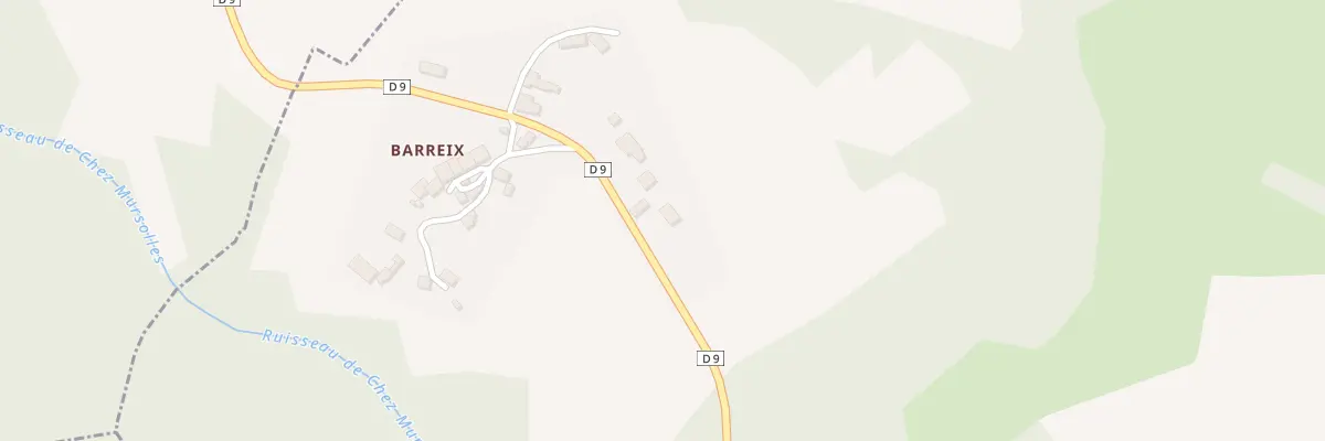 Plan du 1 Barreix à La Villetelle