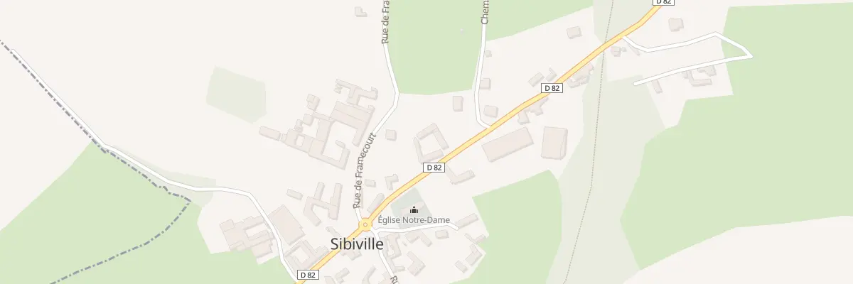 Plan du 5 Rue de Buneville à Sibiville