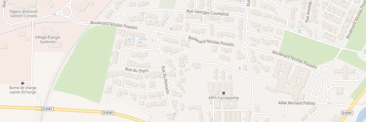 Plan du 4 Rue du Fenouil à Carcassonne