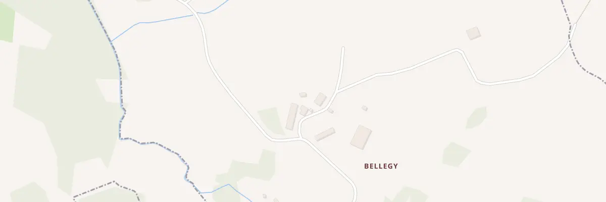 Plan du 5129 Bellegy à Saint-Domet