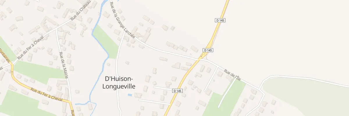 Plan du 18B Rue de la Grange Larchée à D’Huison-Longueville