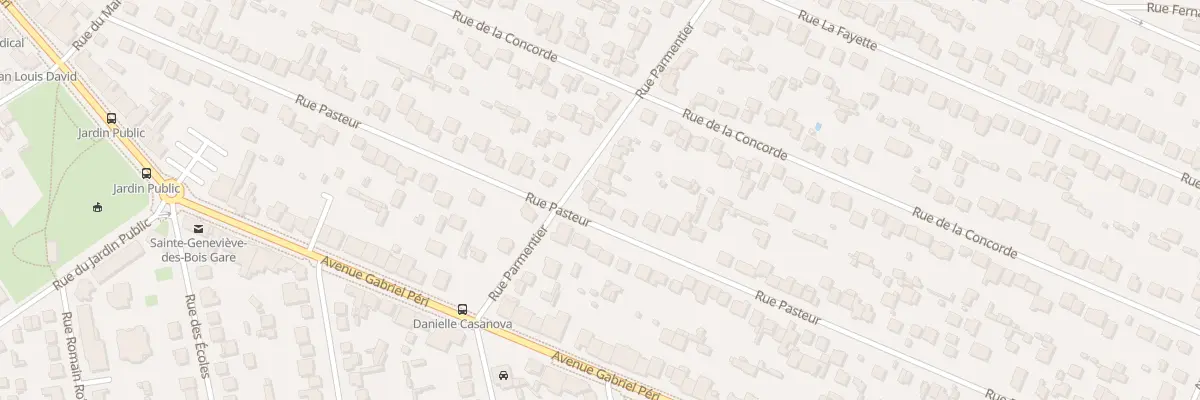 Plan du 61B Rue Pasteur à Sainte-Geneviève-des-Bois
