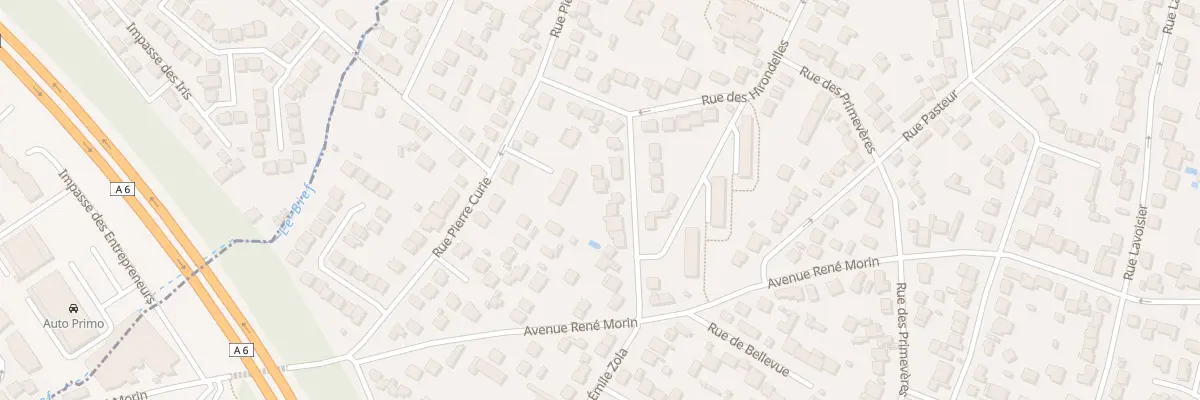 Plan du 20 Rue Emile Zola à Morangis