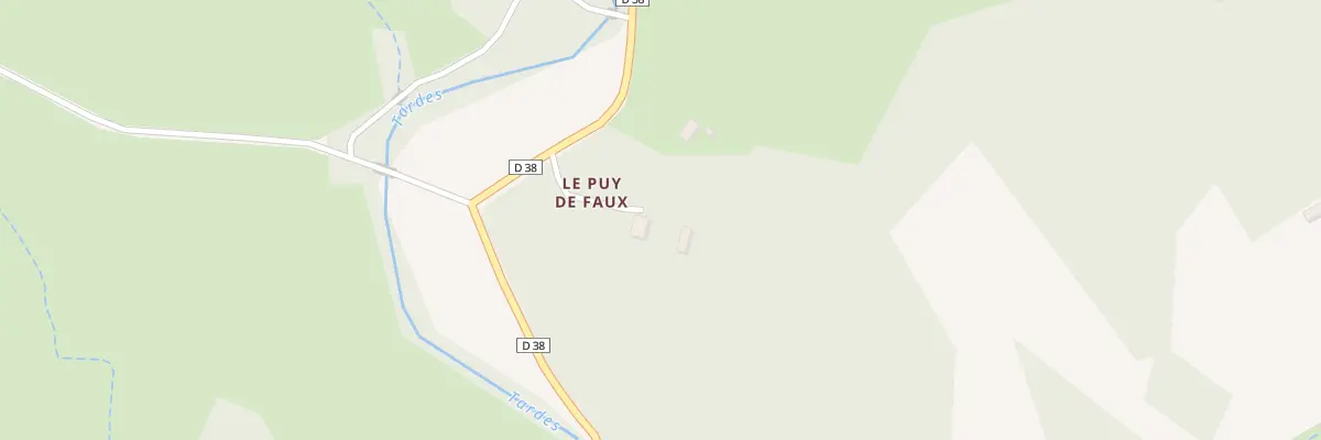 Plan du 4 Le Puy du Faux à Saint-Silvain-Bellegarde