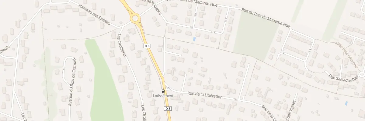 Plan du 16 Che Madame à Saint-Vrain