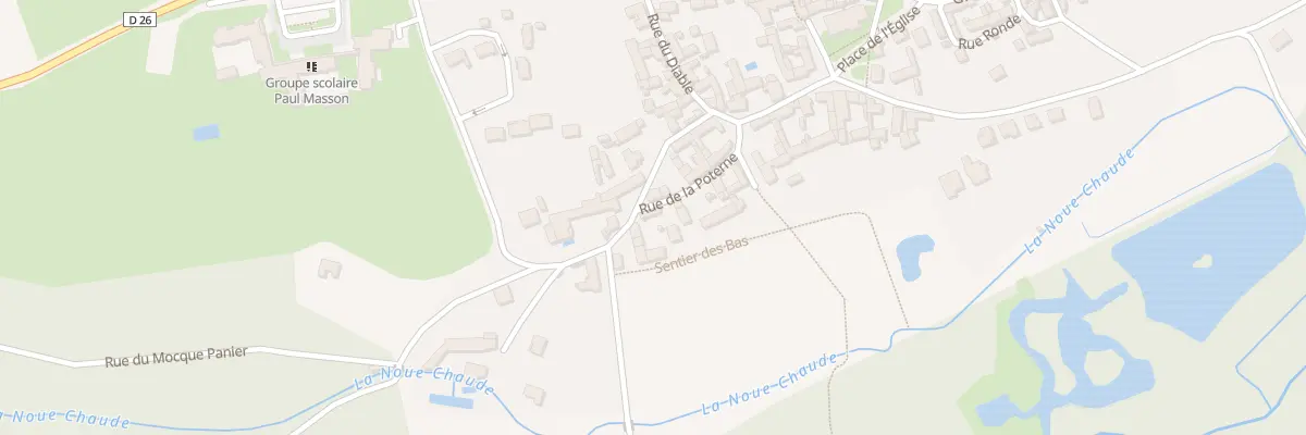 Plan du 5 Rue du Moulin de Noé à Estouy