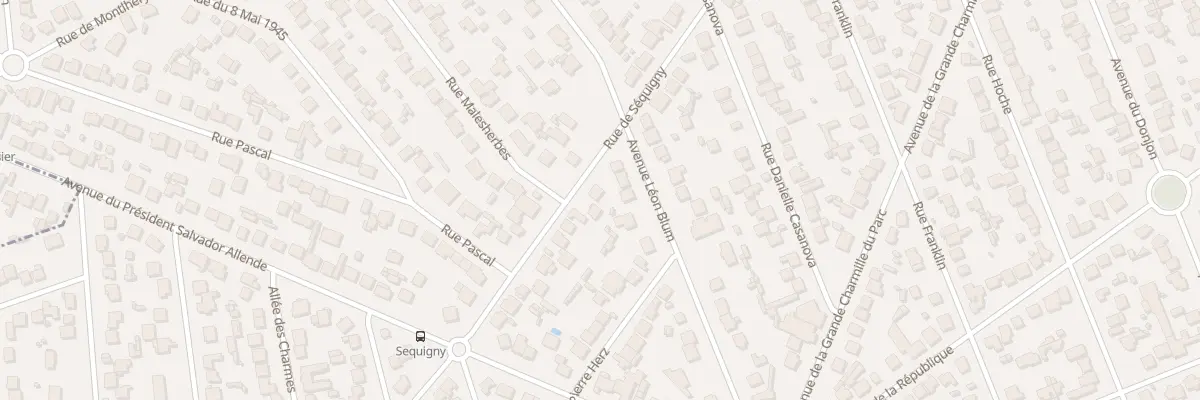 Plan du 64 Rue de Séquigny à Sainte-Geneviève-des-Bois