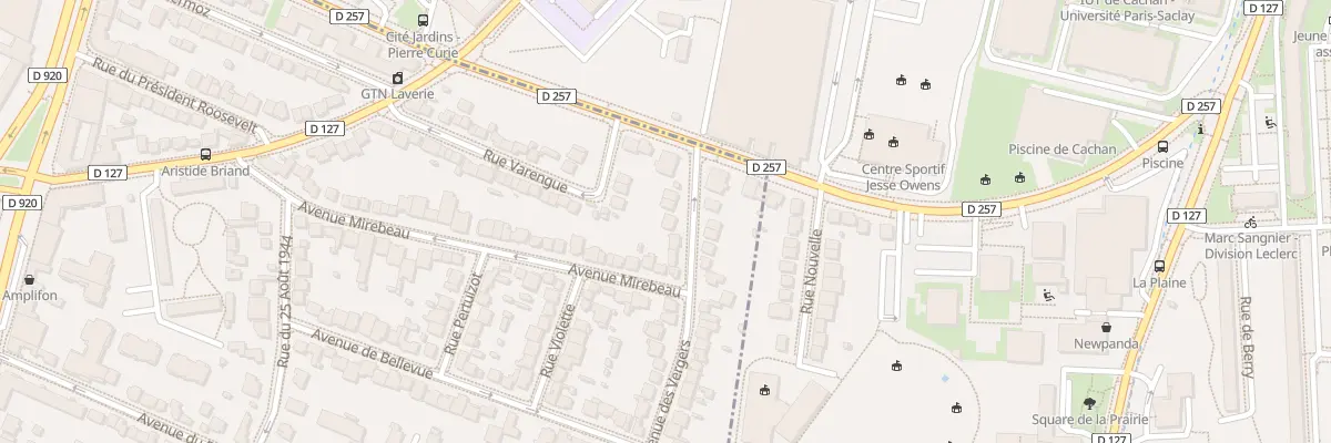 Plan du 69 Av des Vergers à Bourg-la-Reine