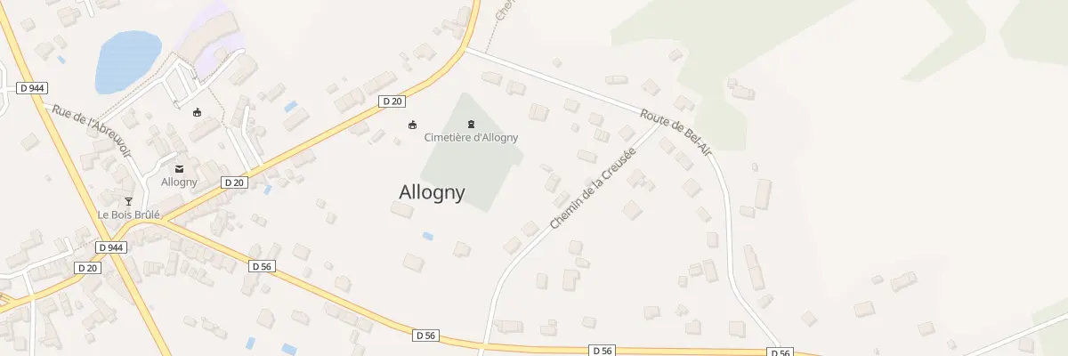 Plan du 9 Che de la Creusée à Allogny