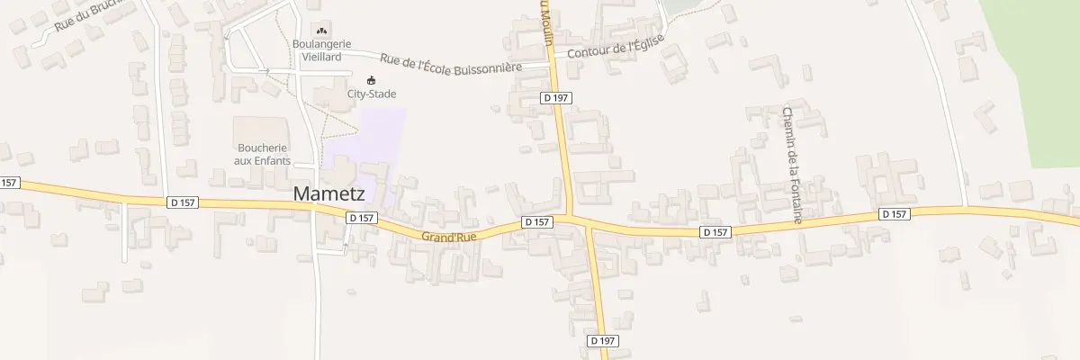 Plan du 49 Rue du Moulin à Mametz