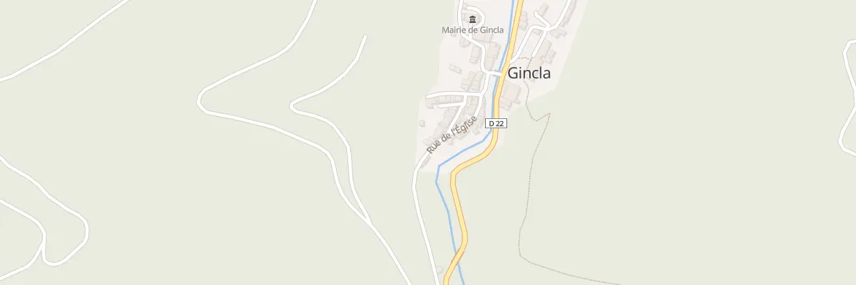 Plan du 58 Le Village à Gincla