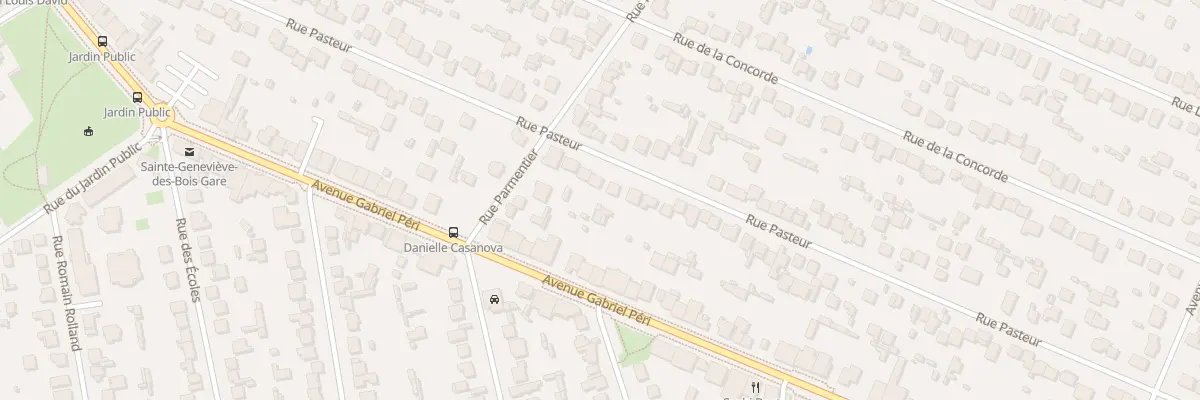 Plan du 68 Rue Pasteur à Sainte-Geneviève-des-Bois