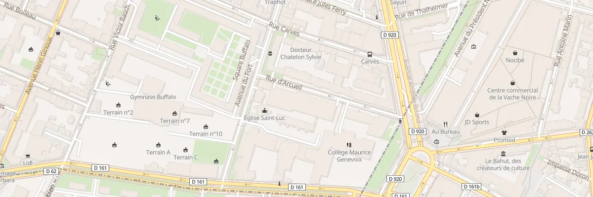 Plan du 15 Rue d’Arcueil à Montrouge
