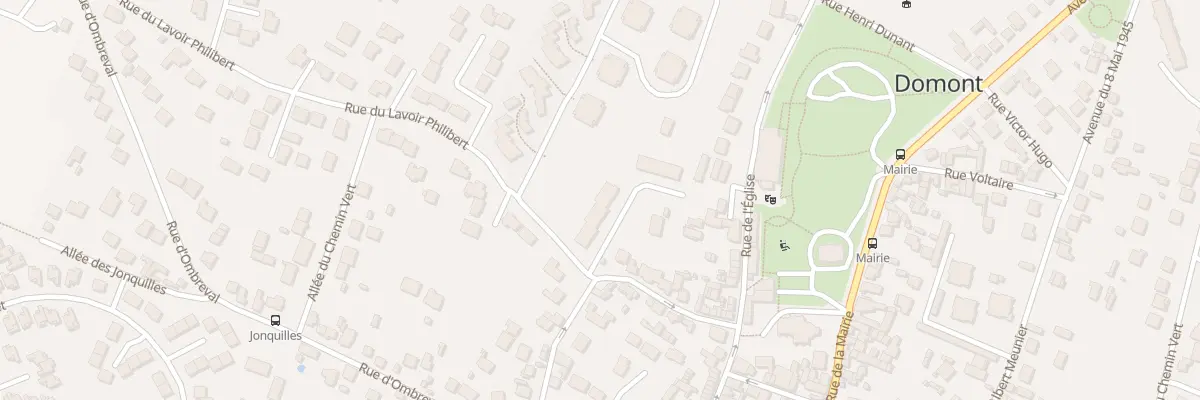 Plan du 5 Res d’Ombreval à Domont