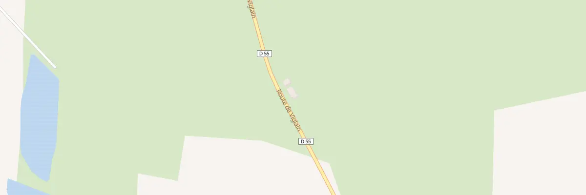 Plan du 92 Rte de Viglain à Villemurlin