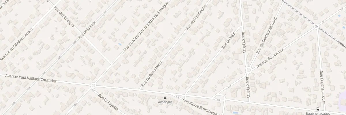 Plan du 16 Rue du Rond Point à Sainte-Geneviève-des-Bois