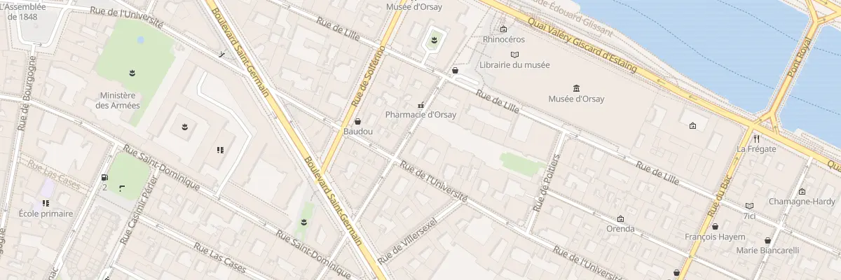 Plan du 82 Rue de l’Université à Paris 7e Arrondissement