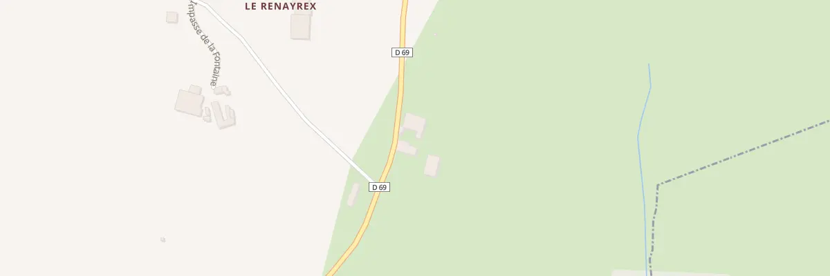 Plan du 1385 Rte de Ligots à Crespin