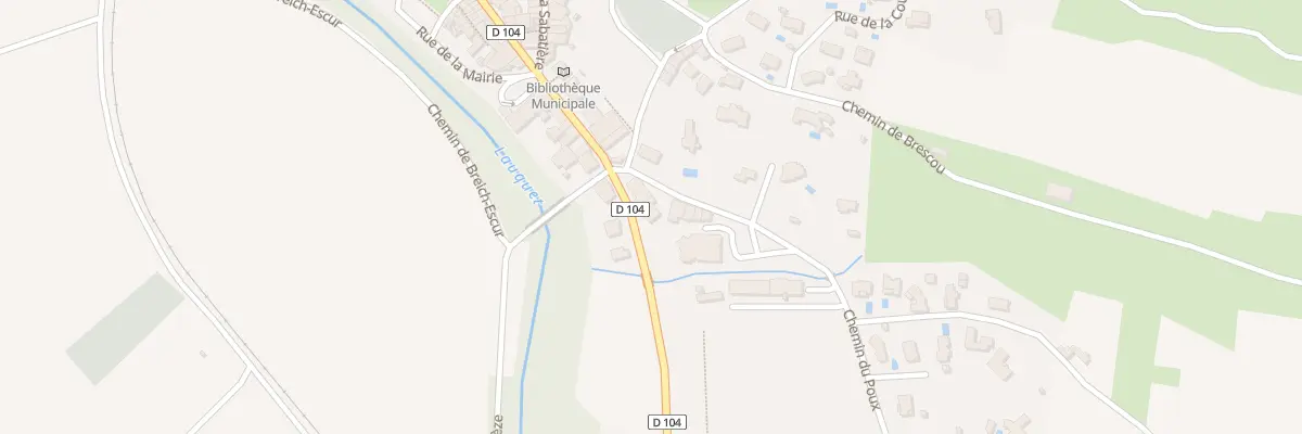 Plan du 79 Le Village à Leuc