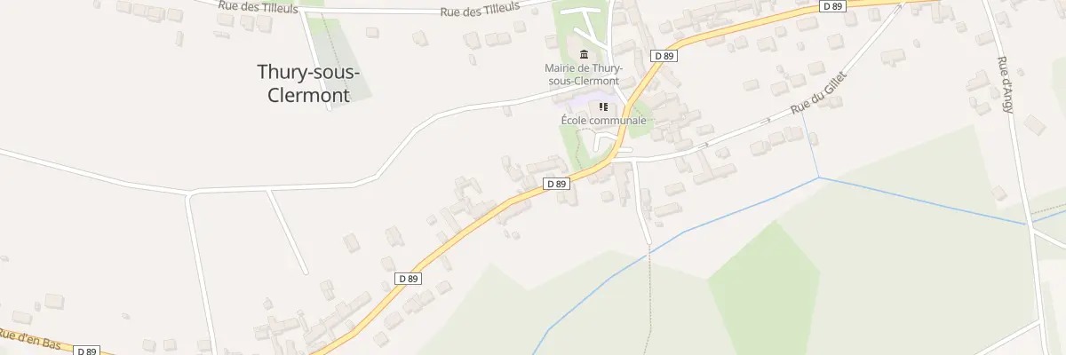 Plan du 62 Rue d’En Bas à Thury-sous-Clermont