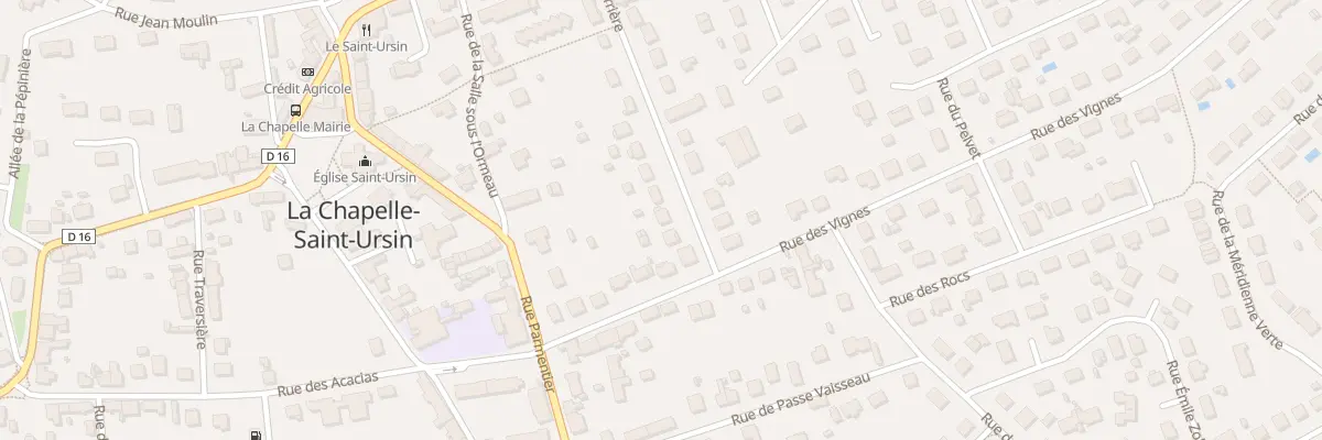 Plan du 3 Rue de Verrière à La Chapelle-Saint-Ursin