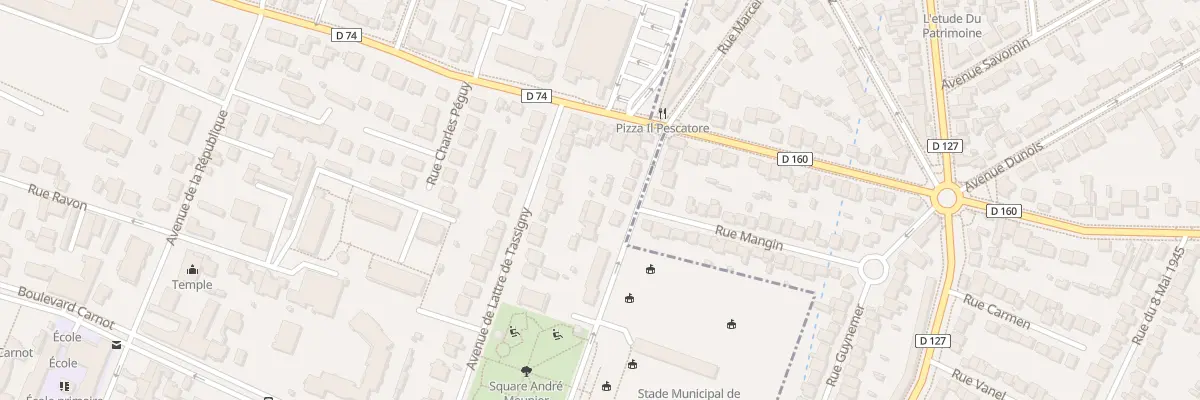 Plan du 29 Rue Charpentier à Bourg-la-Reine