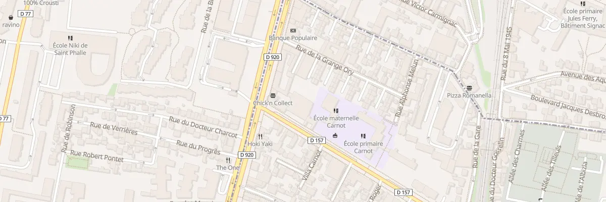 Plan du 70 Av Carnot à Cachan