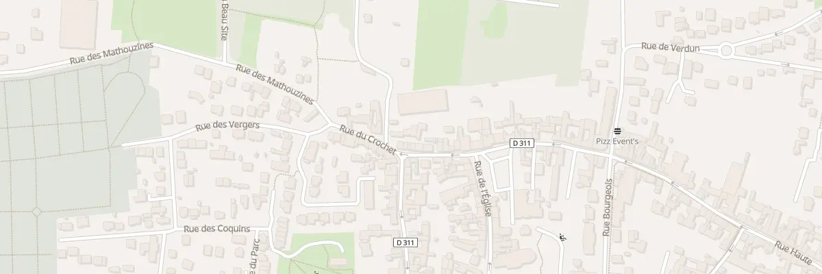 Plan du 1 Rue Haute à Deuil-la-Barre