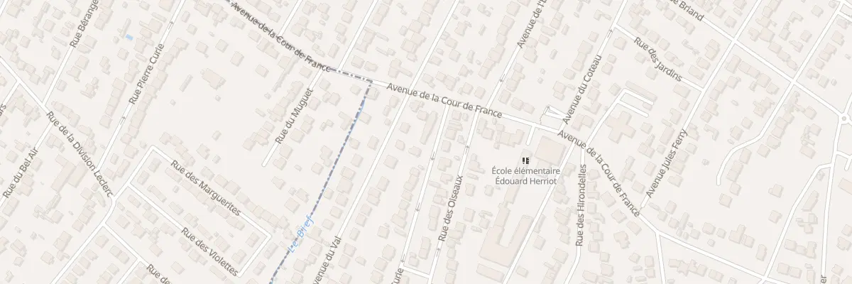 Plan du 8 Rue Pierre Curie à Morangis